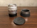 第一代, 新淨** Leica Summilux M 50mm f/1.4 鏡頭 - 銀色 第一代 E43 連遮光罩